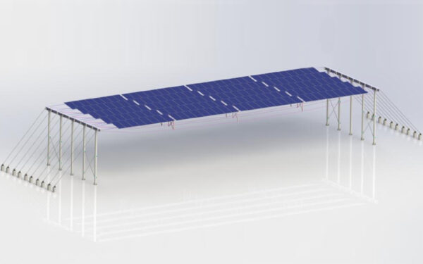 solar flexible mounting system