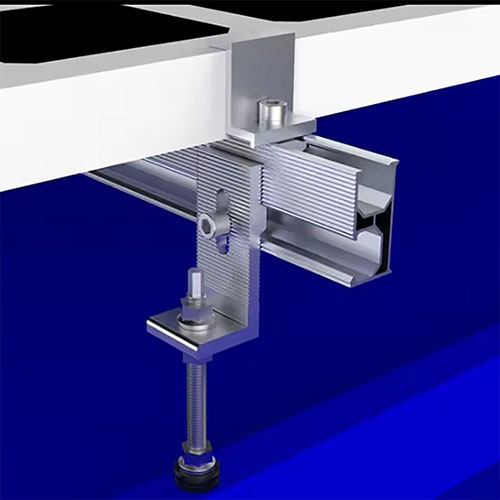 solar hanger bolt used on solar metal roof mounting system