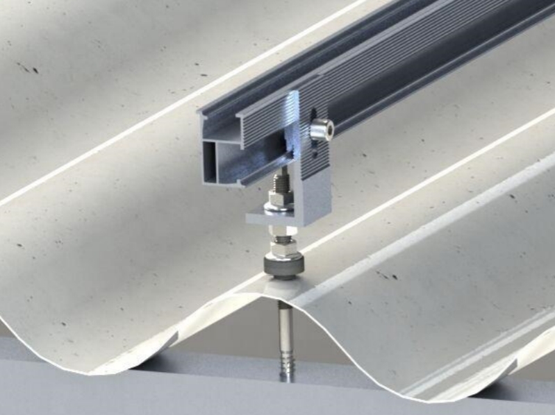 solar hanger bolt used on metal roof mounting system