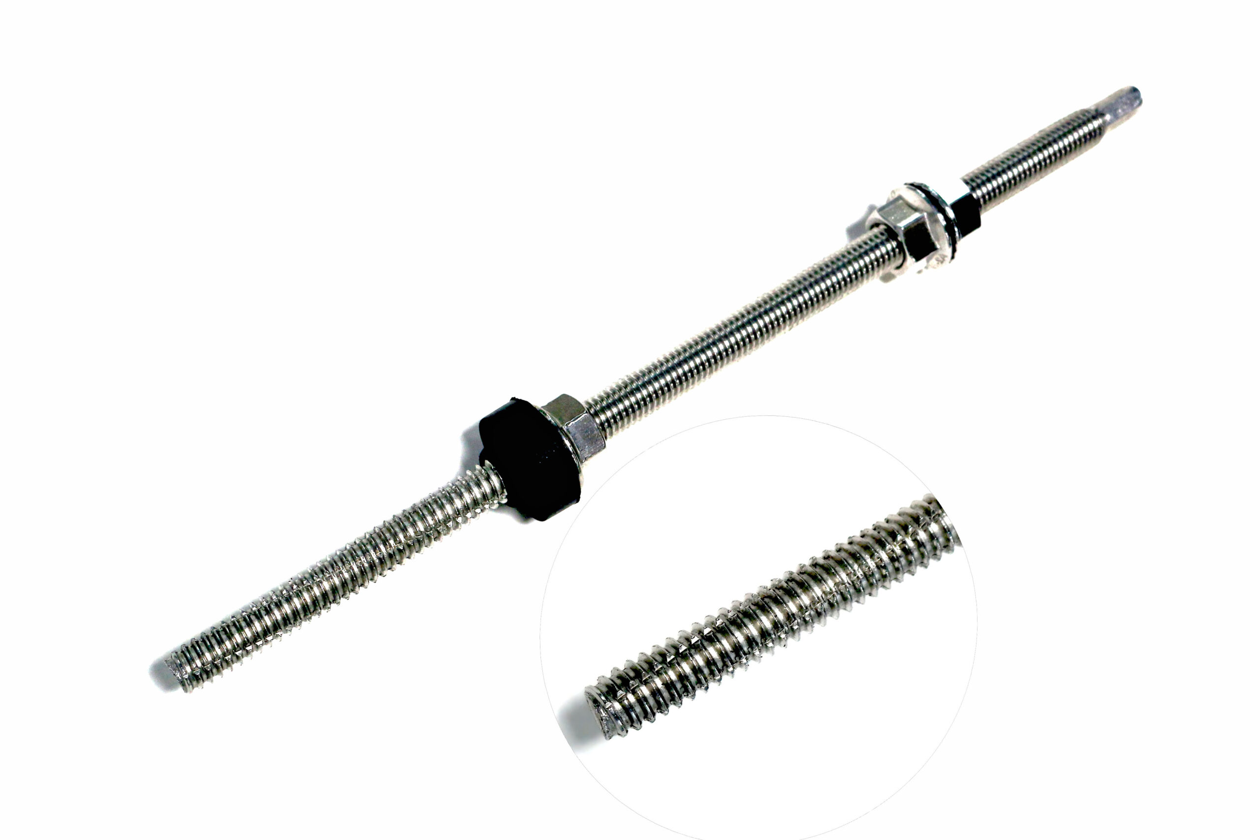 Solar Hanger Bolt(Fine Thread with Flat Point)