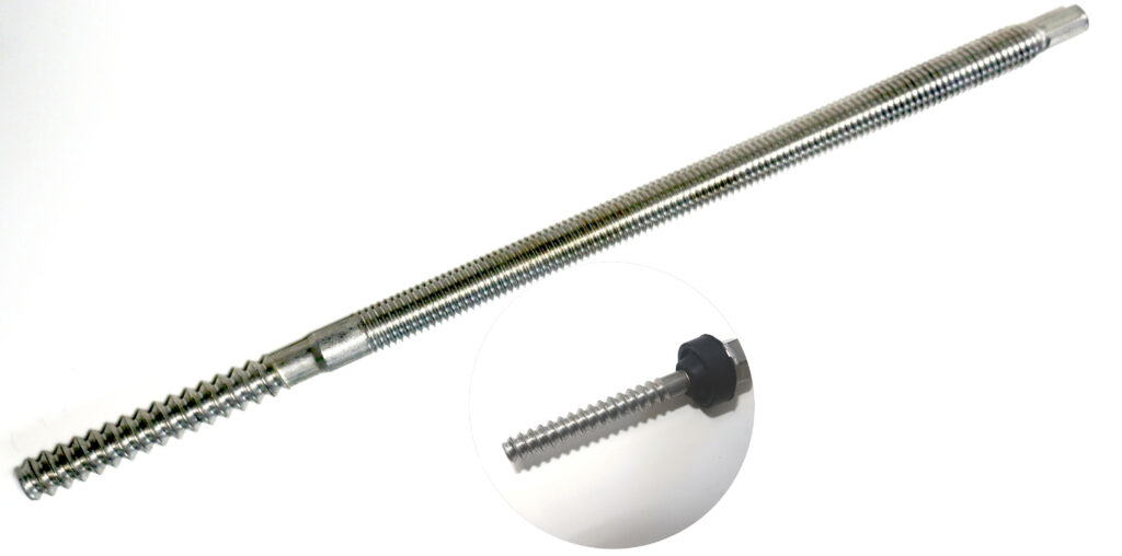 Smooth Flat-End Solar Hanger Bolt(No Relief Groove)