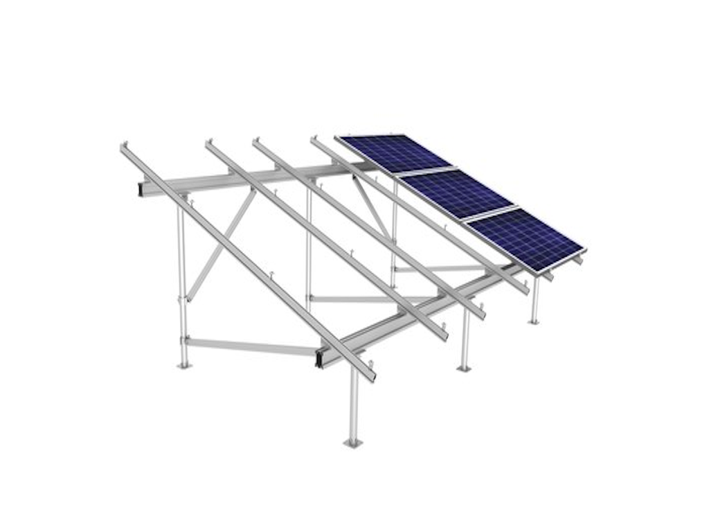 mounting flat per panel