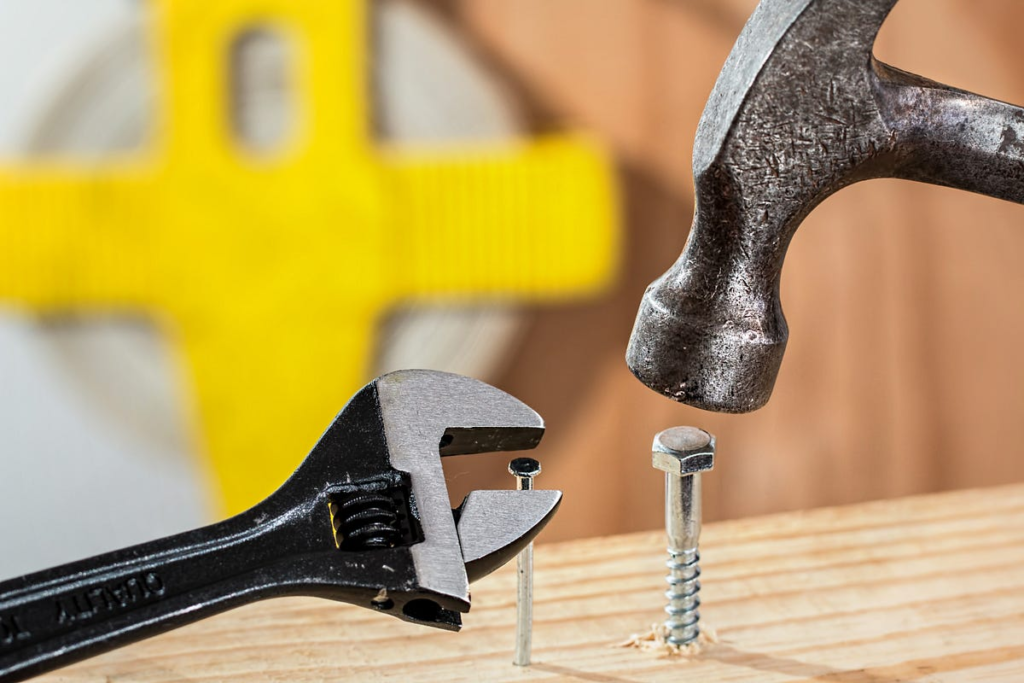 USING INAPPROPRIATE  TOOLS