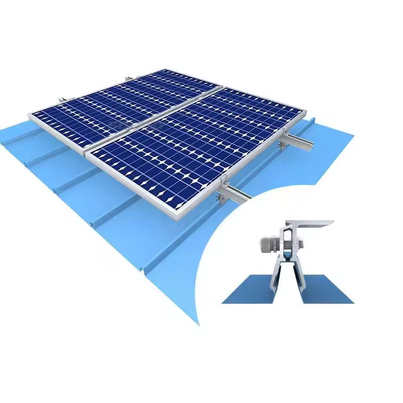 solar metal roof mounting system(clamp type)
