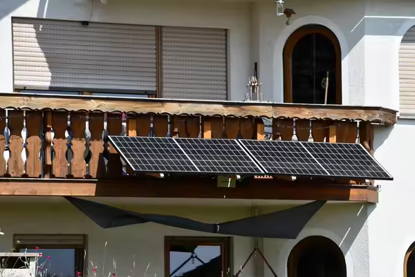 solar balcony mounting system