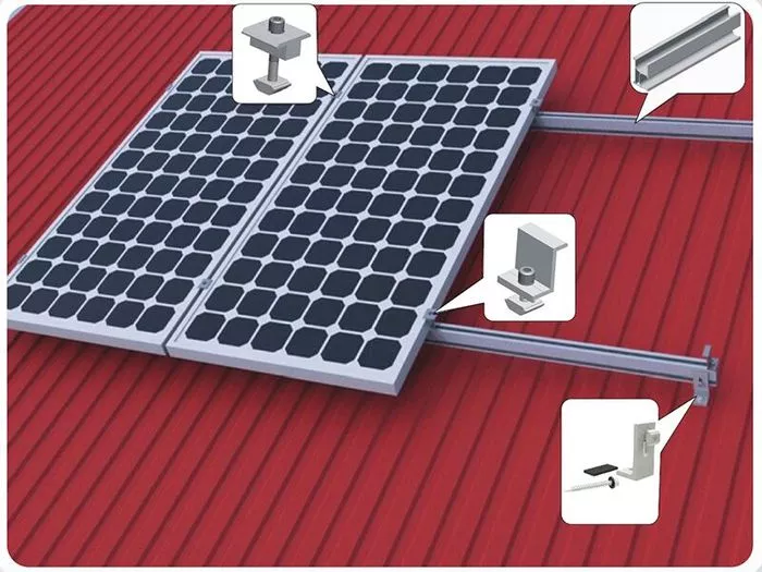 solar tile roof mounting system