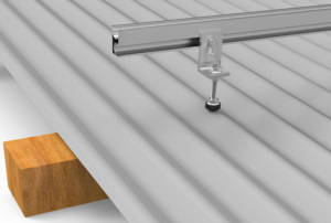 solar hanger bolt used on solar cement tile roof mounting system