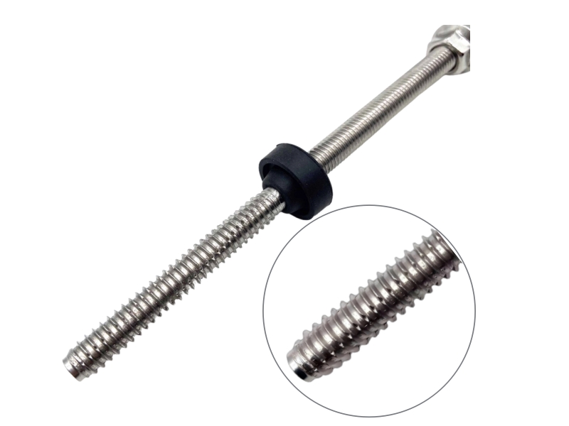 Solar Hanger Bolt(Fine Thread with Flat Point)