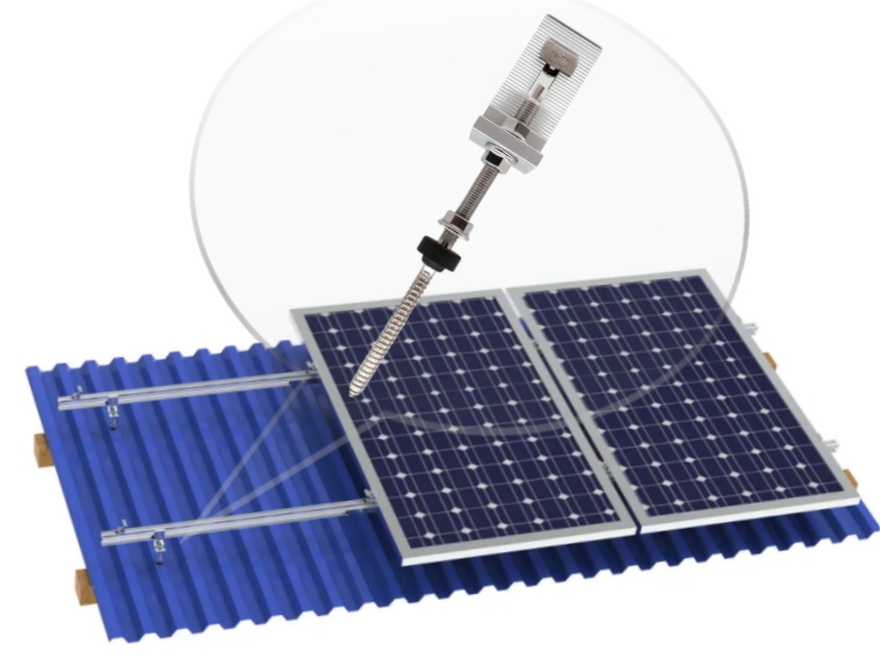 solar metal roof mounting system